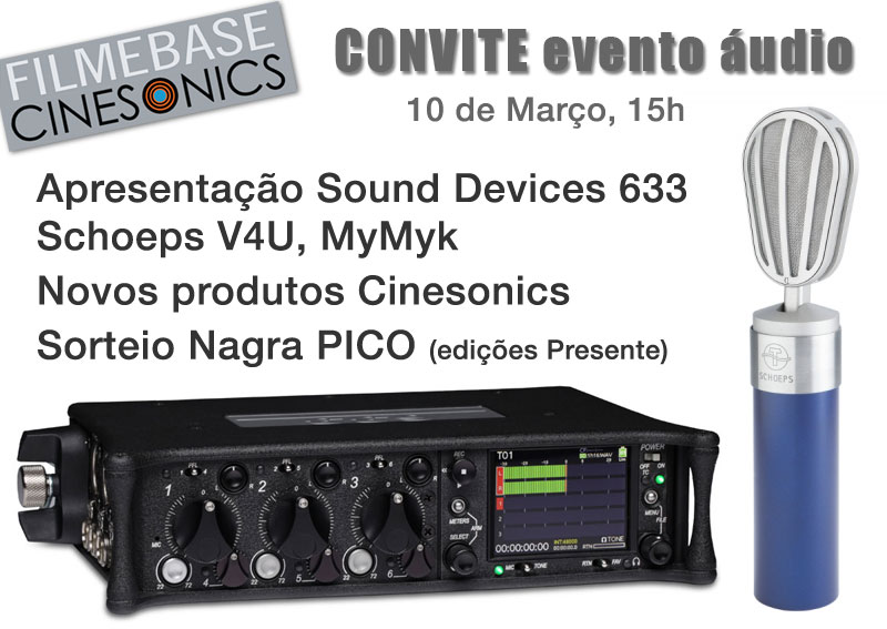 Convite evento áudio Março 2014